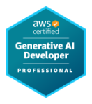 AWS Certified Generative AI Developer – Professional badge